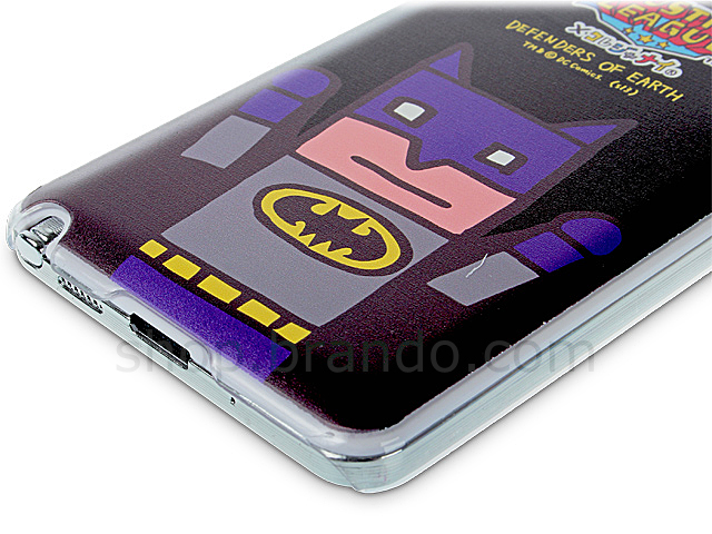 Samsung Galaxy Note 3 Justice League X Korejanai DC Comics Heroes - Batman Back Case (Limited Edition)
