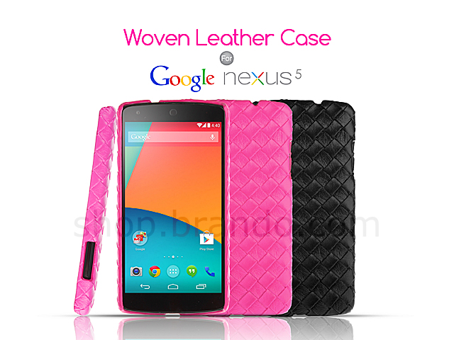 Google Nexus 5 Woven Leather Case