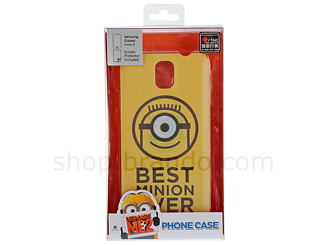 Samsung Galaxy Note 3 Despicable Me - Carl Many Many Minions Back Case (Limited Edition)