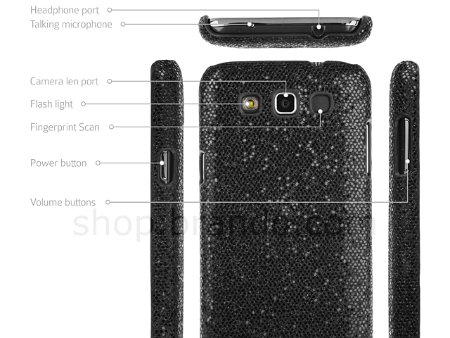 Samsung Galaxy Win i8522 Glitter Plactic Hard Case