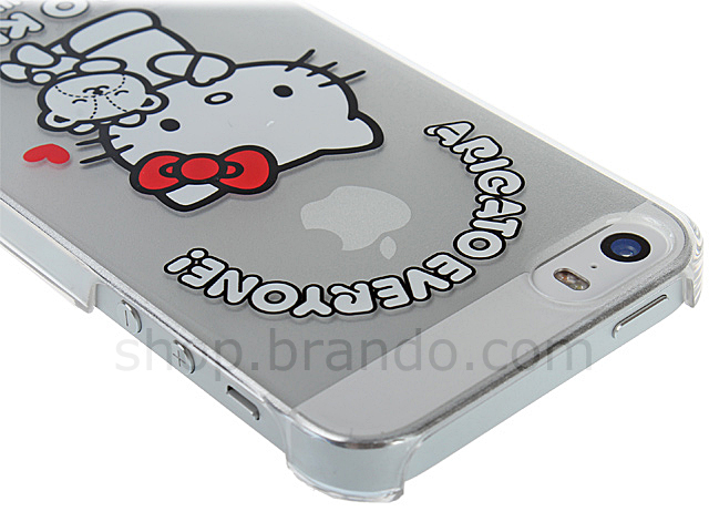 iPhone 5 / 5s Hello Kitty 40th Anniversary - Cuddle Bear Transparent Case (Limited Edition)