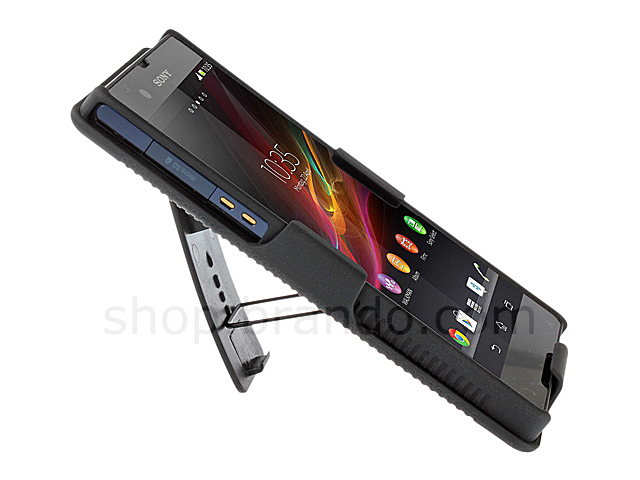 Sony Xperia Z Protective Case with Holster