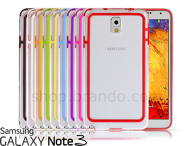 Samsung Galaxy Note 3 Transparent Ultra Slim Bumper