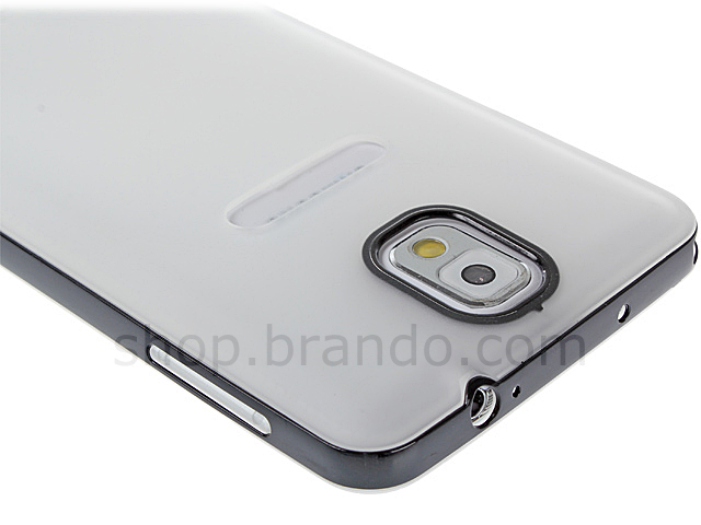 Samsung Galaxy Note 3 Translucent Soft Case w/ Bumper