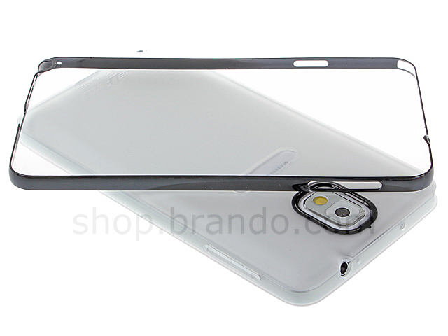Samsung Galaxy Note 3 Translucent Soft Case w/ Bumper