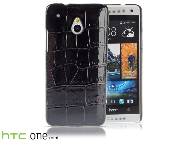 HTC One Mini Crocodile Leather Back Case