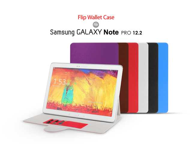 Samsung Galaxy NotePRO 12.2 Flip Wallet Case