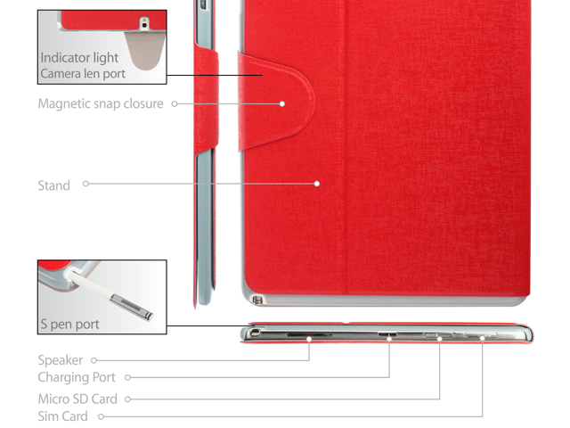 Samsung Galaxy NotePRO 12.2 Flip Wallet Case