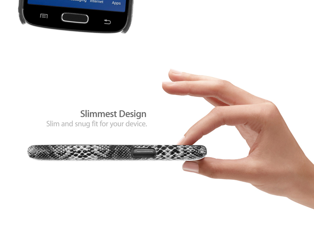 Samsung Galaxy Express 2 Faux Snake Skin Back Case