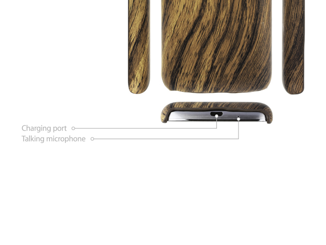 Samsung Galaxy Express 2 Woody Patterned Back Case