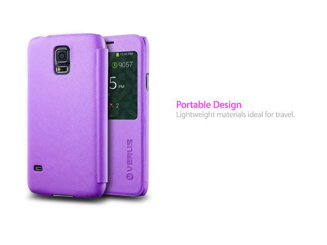 Verus Saffiano K Leather Case For Samsung Galaxy S5