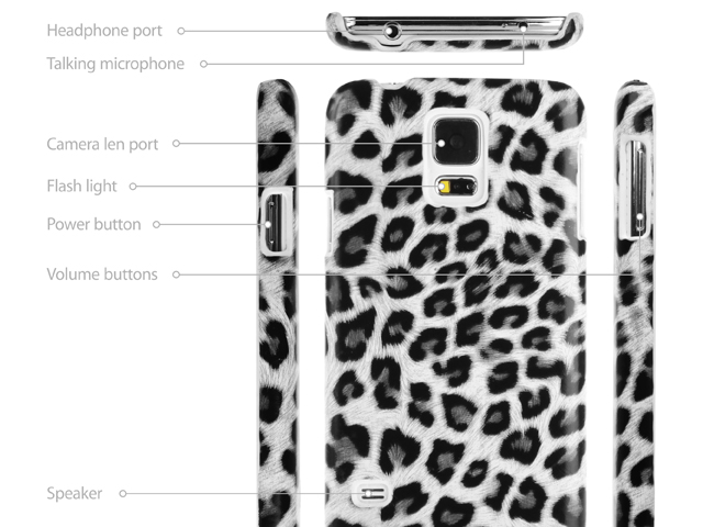 Samsung Galaxy S5 Leopard Skin Back Case