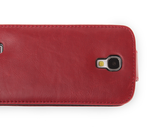 Samsung Galaxy S4 mini Fashionable Flip Top Faux Leather Case