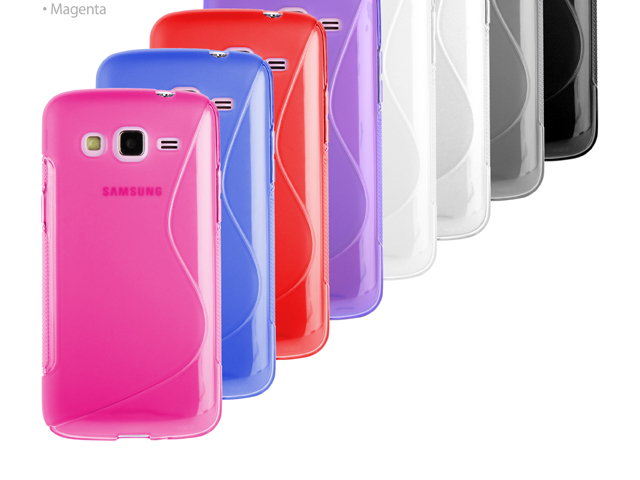 Samsung Galaxy Win Pro G3812 Wave Plastic Back Case