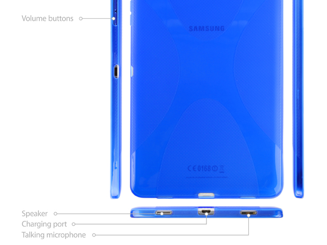 Samsung Galaxy TabPRO 8.4 X-Shaped Plastic Back Case
