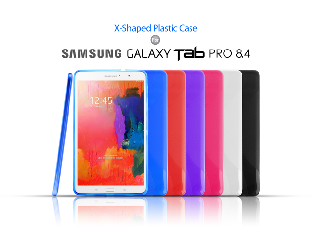 Samsung Galaxy TabPRO 8.4 X-Shaped Plastic Back Case