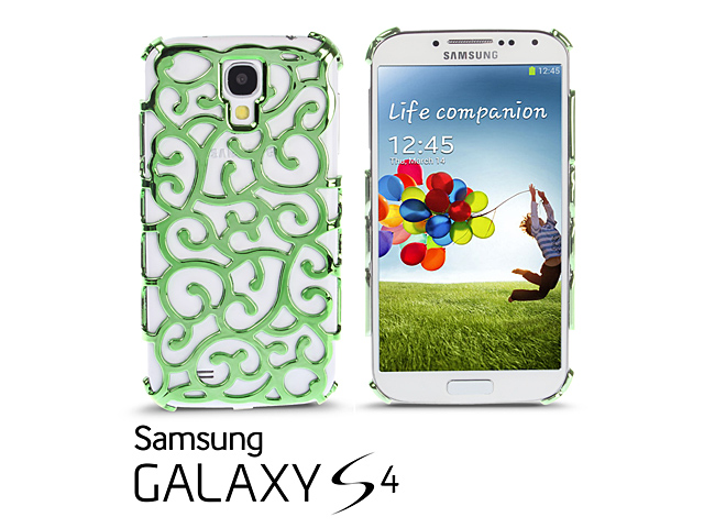 Samsung Galaxy S4 Floral Line Art Case