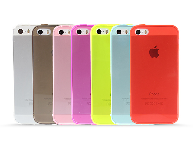 iPhone 5 / 5s Gloss Transparent Soft Case