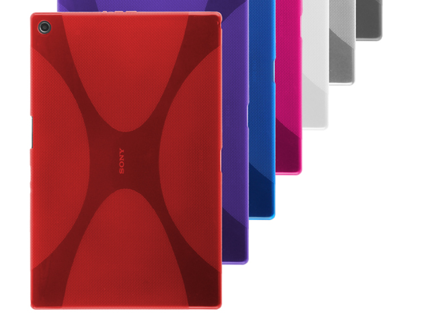 Sony Xperia Z2 Tablet X-Shaped Plastic Back Case
