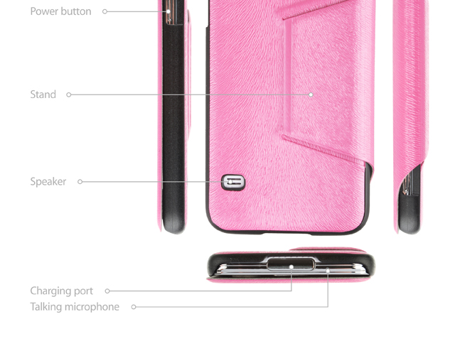 Flip Cover View Case for Samsung Galaxy S5