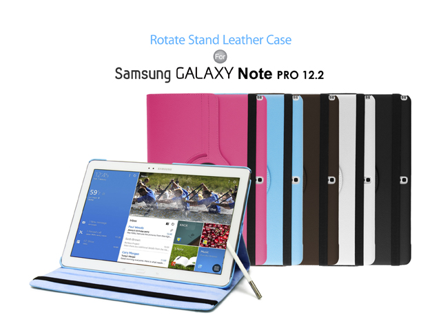 Samsung Galaxy NotePRO 12.2 Rotate Stand Leather Case