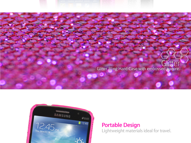 Samsung Galaxy Grand 2 Glitter Plactic Hard Case