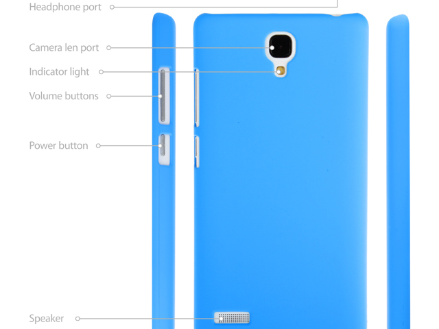 Xiaomi Redmi Note Rubberized Back Hard Case