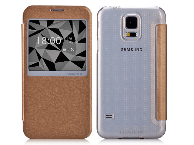 Momax Samsung Galaxy S5 Flip View Cover Case