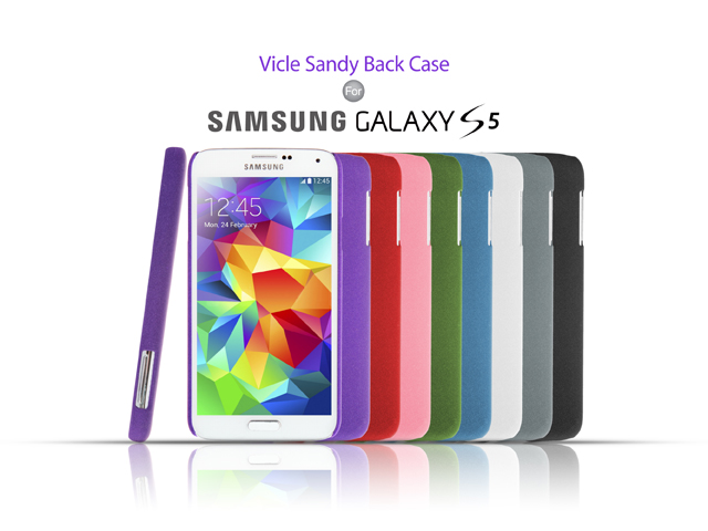 Vicle Sandy Back Case for Samsung Galaxy S5