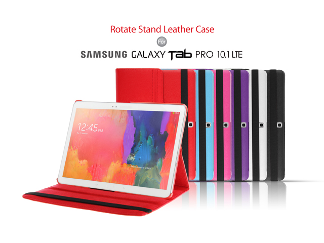 Samsung Galaxy TabPRO 10.1 LTE Rotate Stand Leather Case