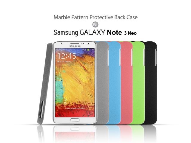 Samsung Galaxy Note 3 Neo Marble Pattern Protective Back Case
