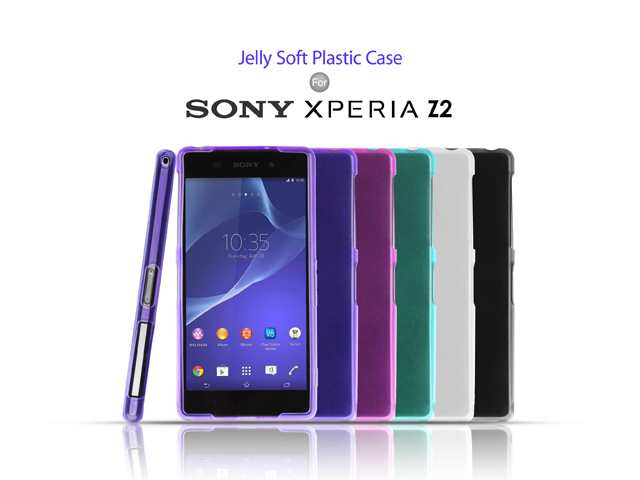 Een goede vriend Spanning Tranen Sony Xperia Z2 Jelly Soft Plastic Case