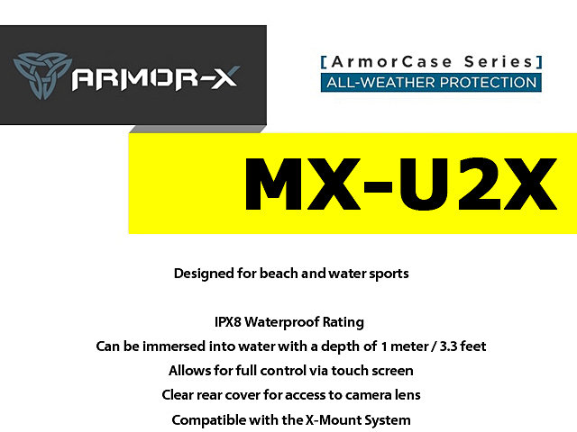 ARMOR-X Armor Case Series - Universal Waterproof Case with X-Mount