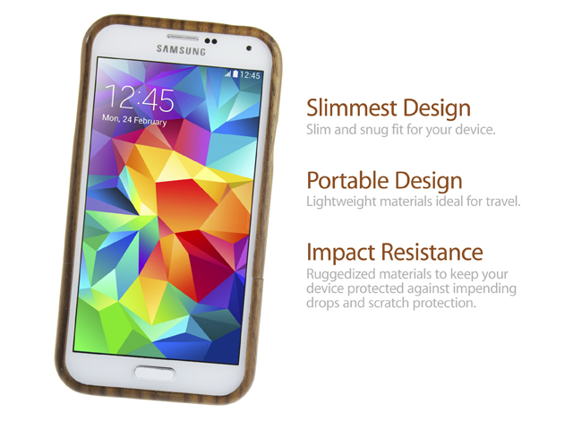Samsung Galaxy S5 Woody Case