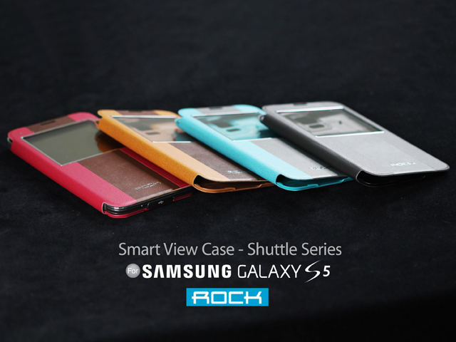 ROCK Samsung Galaxy S5 Smart View Case - Shuttle Series