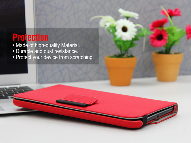 Samsung Galaxy Tab 4 8.0 Rotate Stand Fabric Case