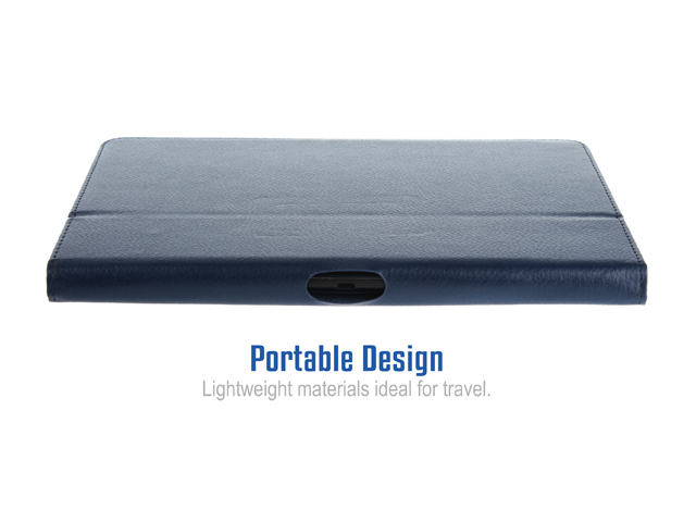 Folio Leather Case for Samsung Galaxy Tab 4 10.1 (Side Open)