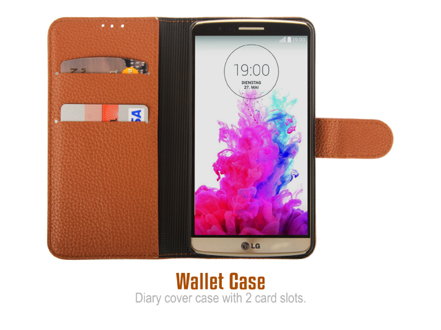 LG G3 Classic Diary Cover Case