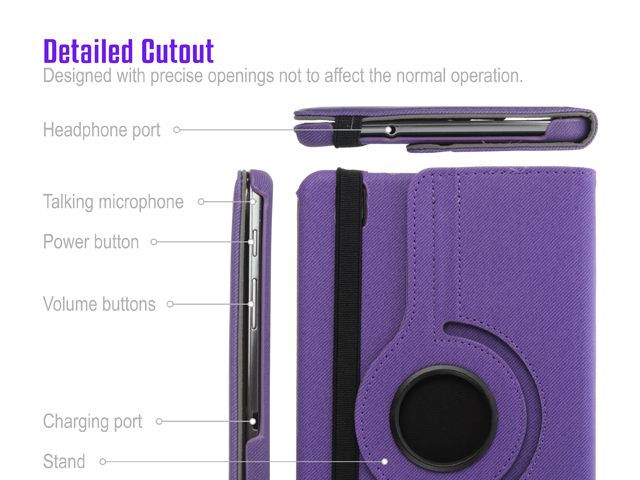 Samsung Galaxy TabPRO 8.4 Rotate Stand Fabric Case