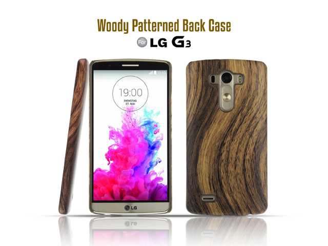 LG G3 Woody Patterned Back Case