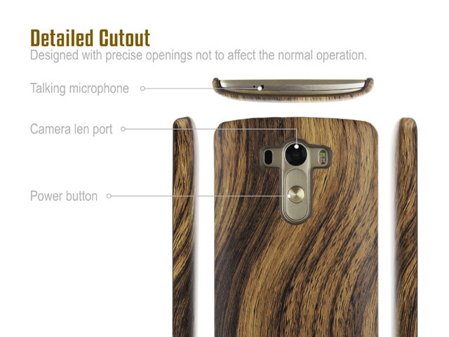 LG G3 Woody Patterned Back Case