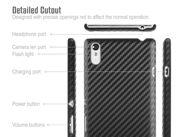 Sony Xperia T3 Twilled Back Case