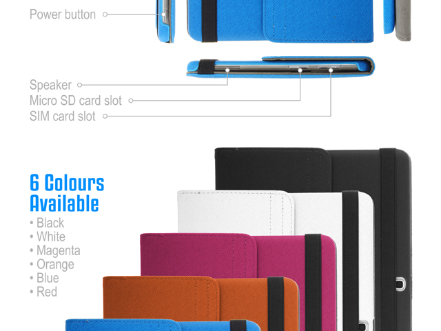 Samsung Galaxy TabPRO 10.1 Rotate Stand Fabric Case