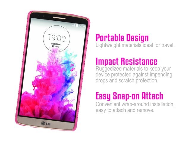 LG G3 Glitter Plactic Hard Case