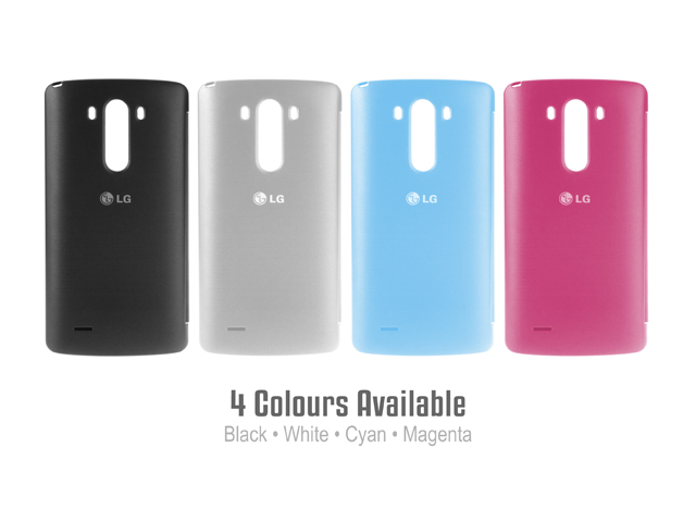 Replacement Back Cover with Flip Cover for LG G3