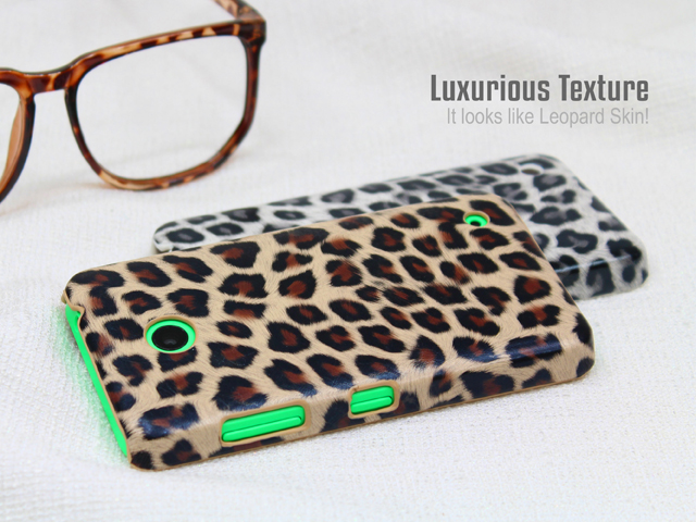 Nokia Lumia 630 Dual SIM Leopard Skin Back Case