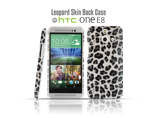 HTC One (E8) Leopard Skin Back Case