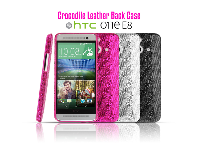 HTC One (E8) Glitter Plactic Hard Case