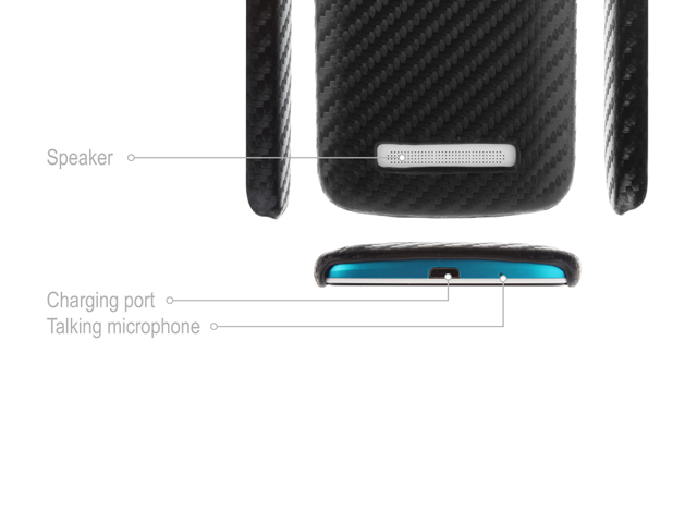 HTC Desire 500 Twilled Back Case
