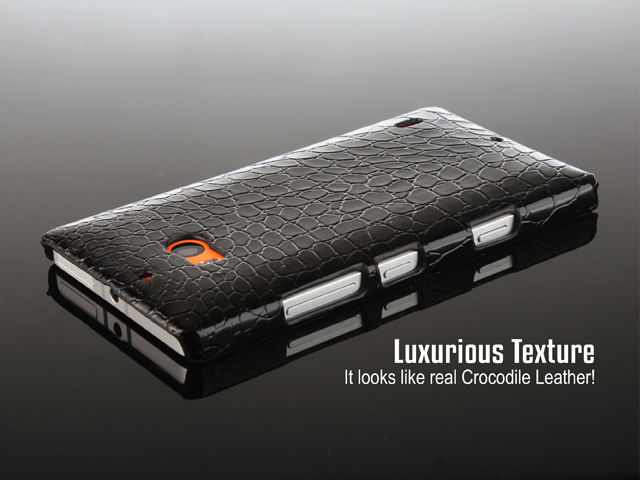 Nokia Lumia 930 Crocodile Leather Back Case